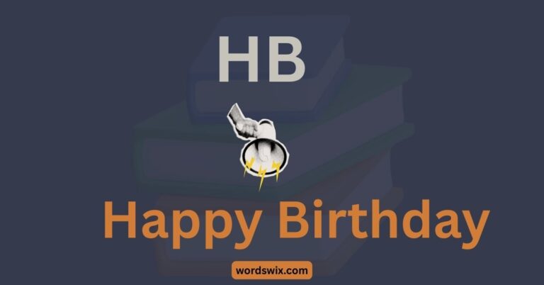 HB Meaning in Text