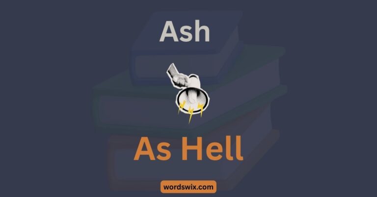 Ash Meaning in Text