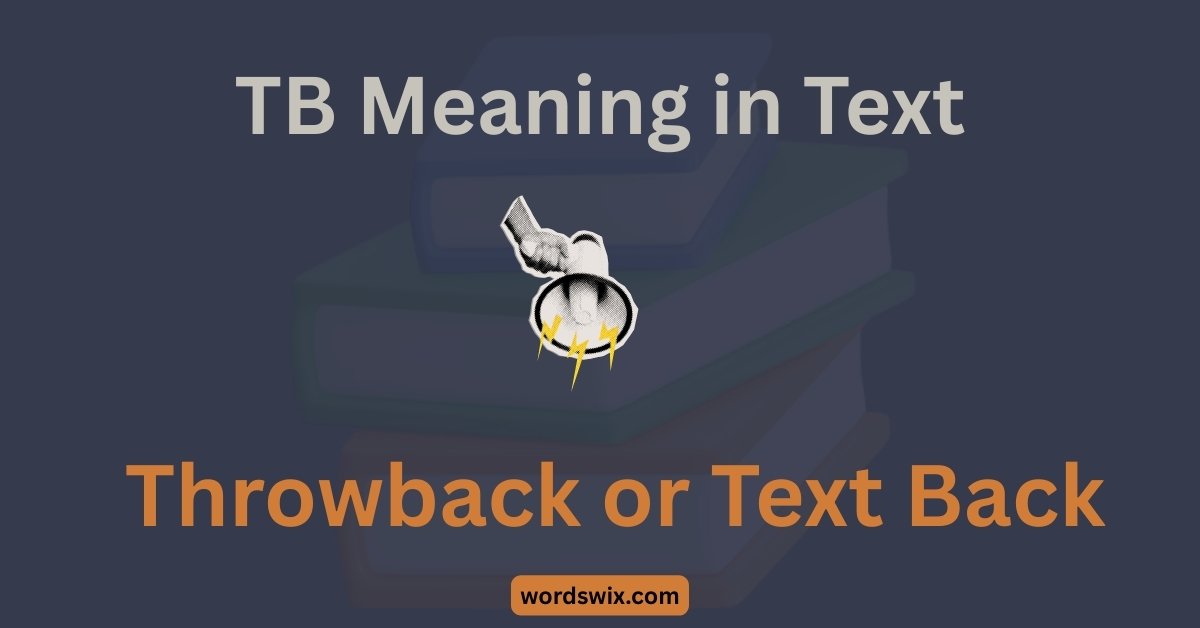 TB Meaning in Text