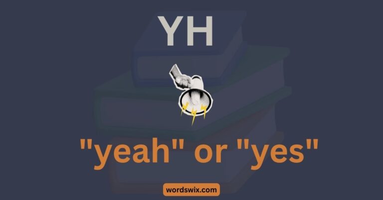 YH Meaning in Text