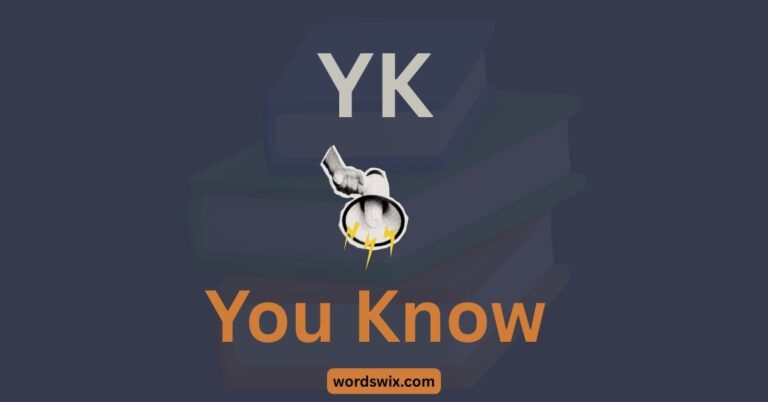 YK Meaning in Text