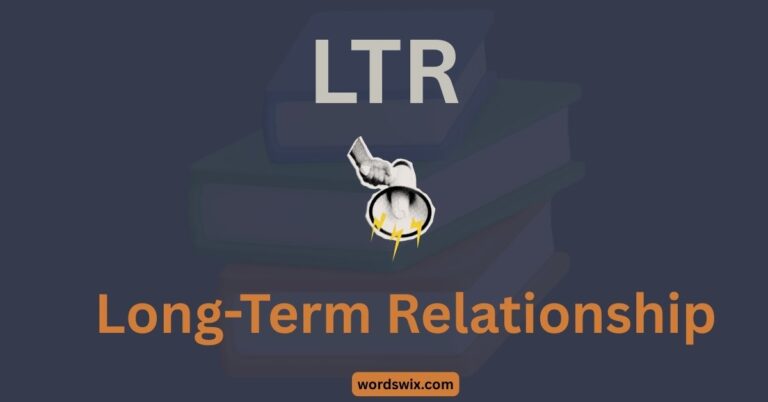 LTR Meaning in Text