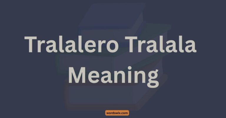 Tralalero Tralala Meaning