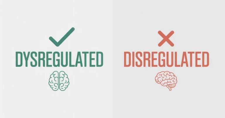 Dysregulated vs Disregulated