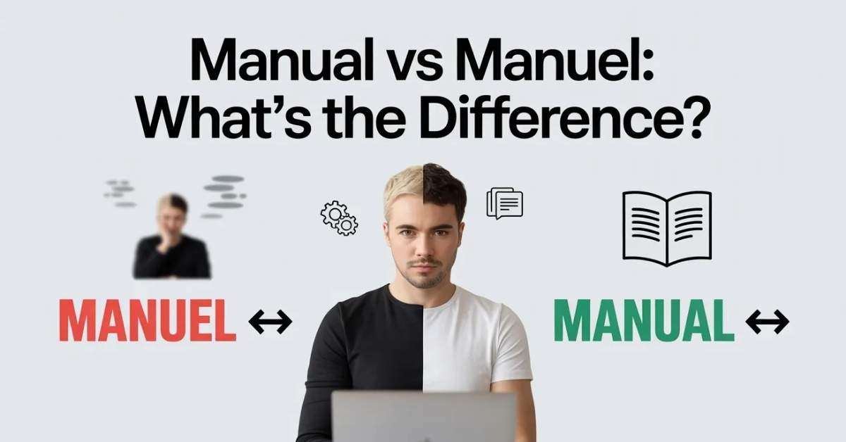 Manuel vs Manual What's the Difference and Why It Matters