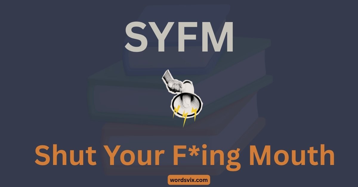SYFM Meaning in Text Before You Reply, Read This