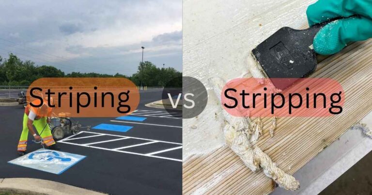 Striping vs Stripping