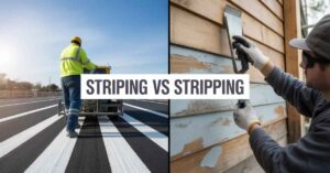 Striping vs Stripping
