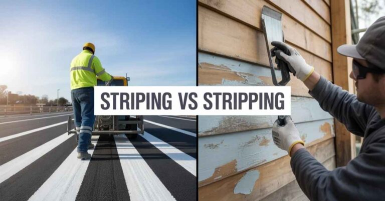 Striping vs Stripping