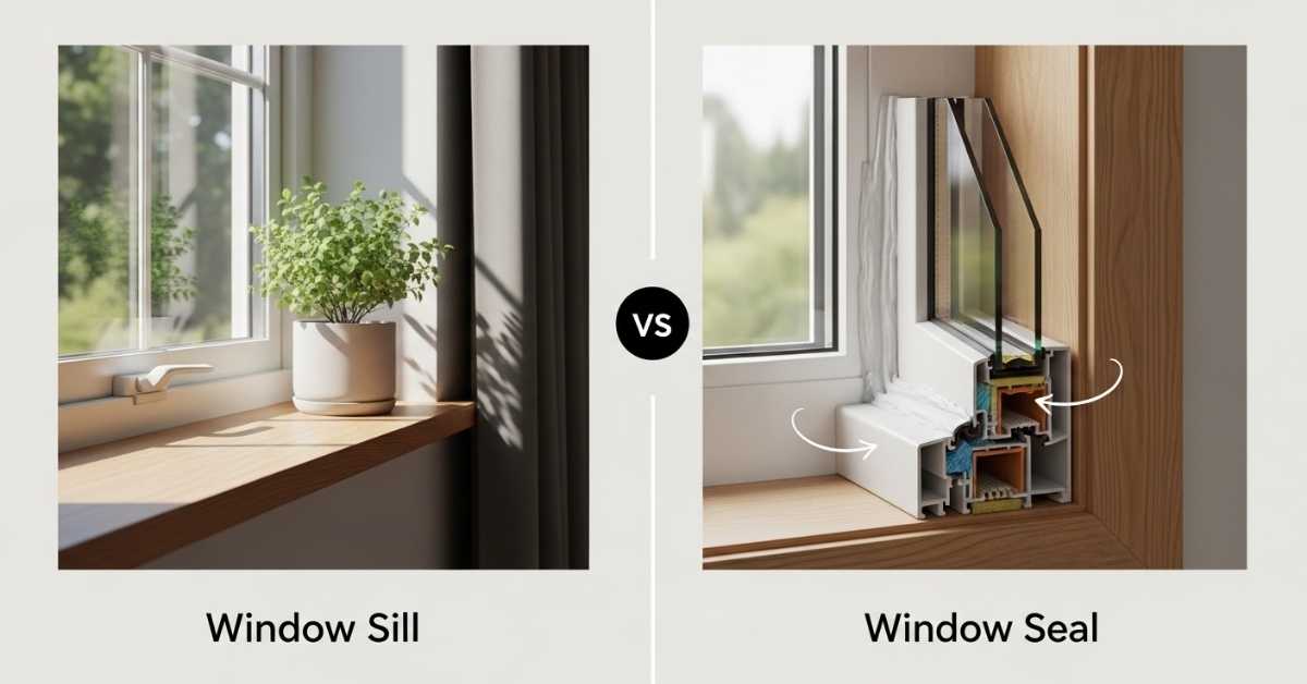 Window Sill or Window Seal: What's the Real Difference 