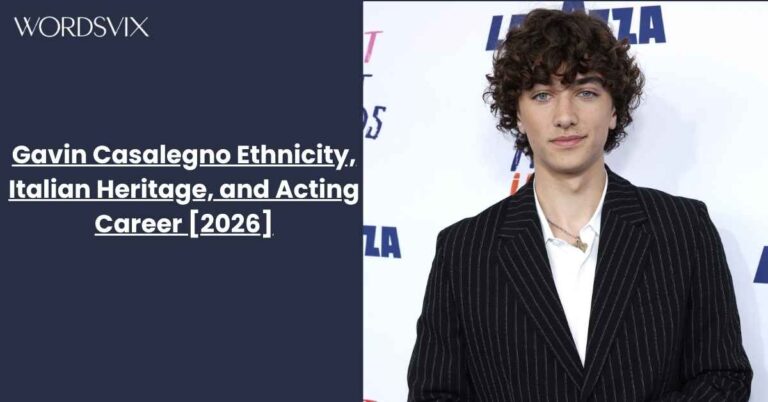 Gavin Casalegno Ethnicity