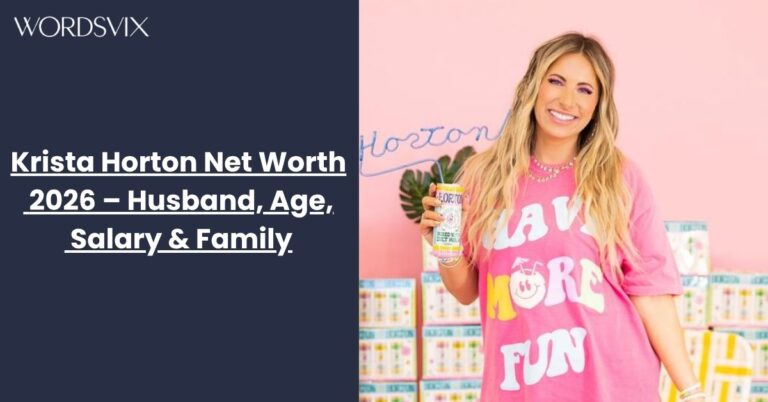 Krista Horton Net Worth 2026 – Husband, Age, Salary & Family