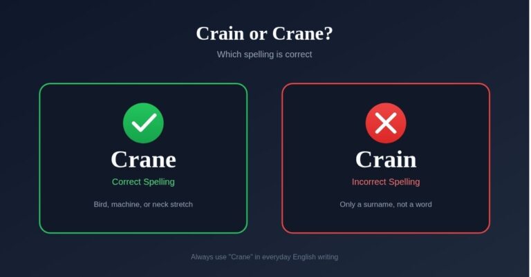 Crain or Crane