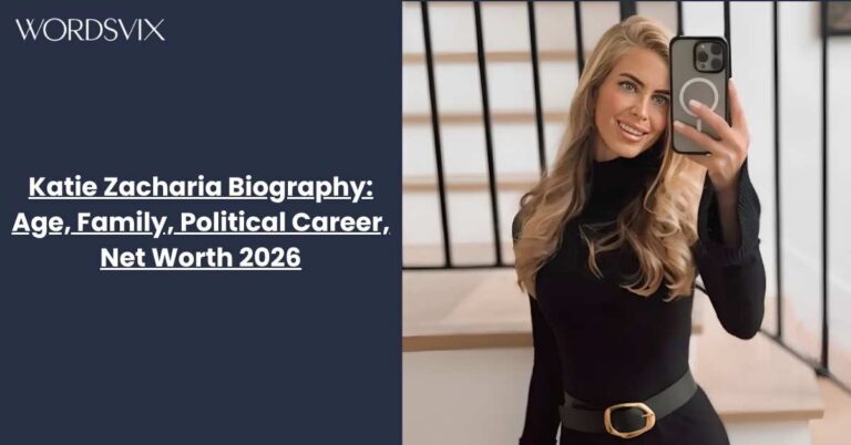 Katie Zacharia Biography: Age, Family, Political Career, Net Worth