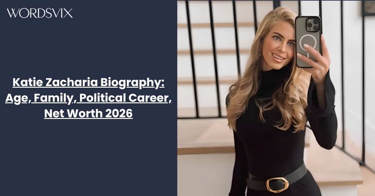Katie Zacharia Biography: Age, Family, Political Career, Net Worth