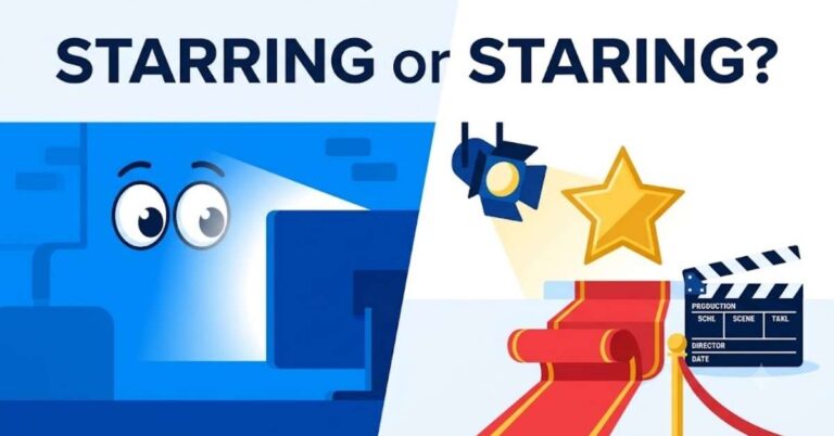 Starring or Staring