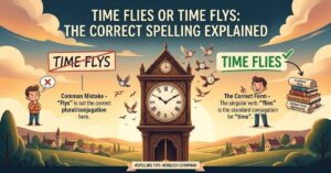 Time Flys or Time Flies: The Correct Spelling Explained